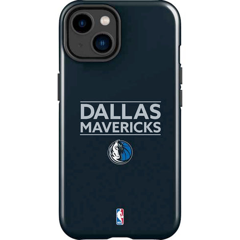 NBA Dallas Mavericks Standard - Blue iPhone 15 Plus Impact Case